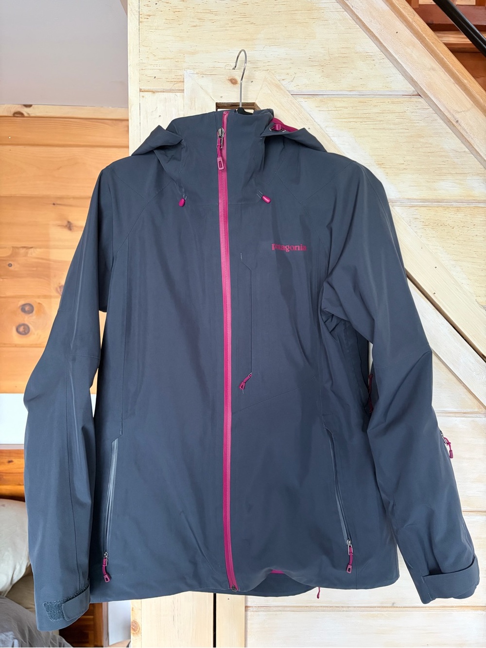 Patagonia Women's Powder Bowl Jacket - Size M, Smolder Blue